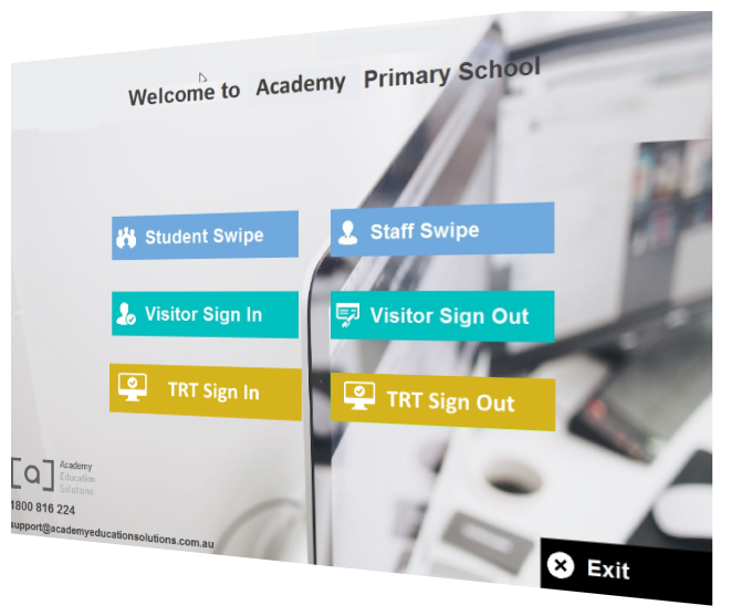 School Visitor Sign in made easy for school administration staff - EDSAS, SIS, MAZE and more